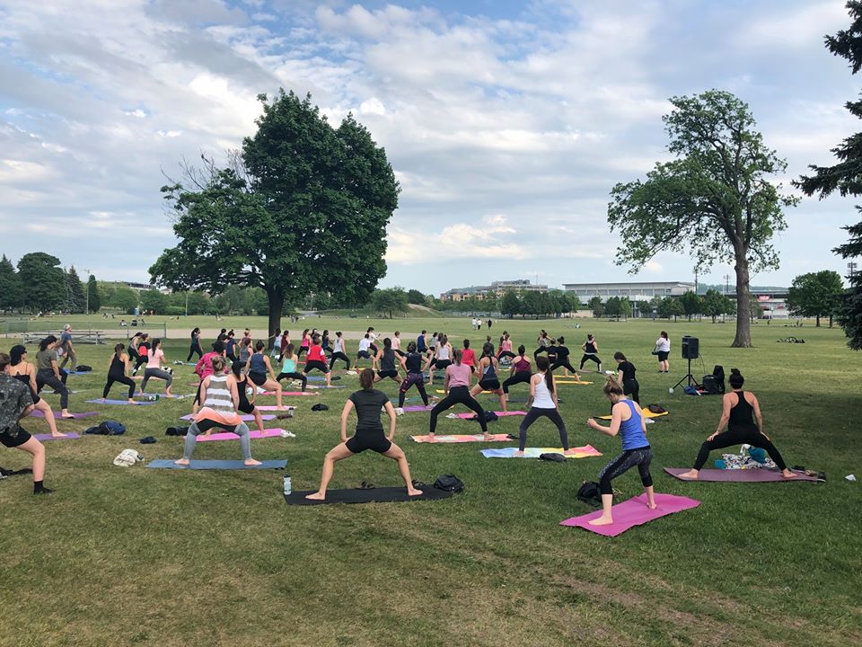 yoga plein air Montréal