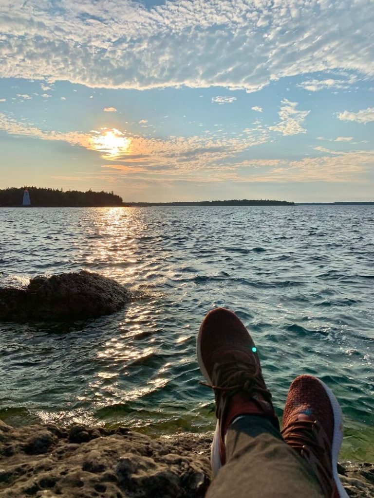 coucher soleil ontario