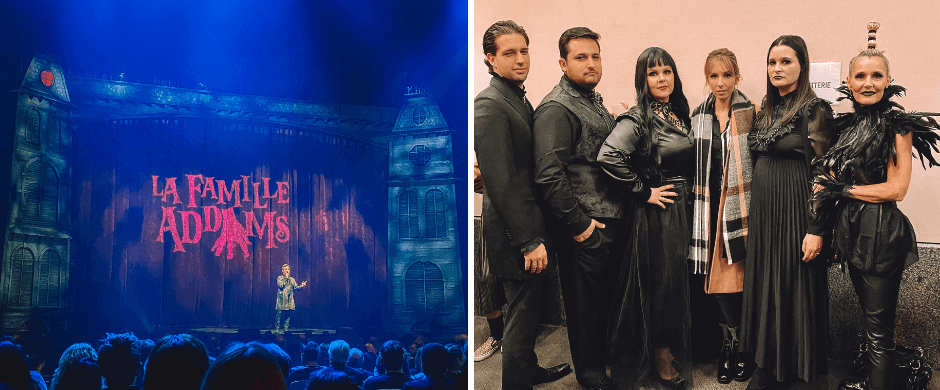 famille addams spectacle