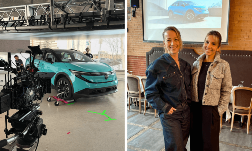 nissan leaf karine vanasse bye bye