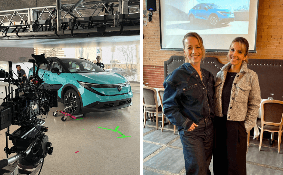 nissan leaf karine vanasse bye bye