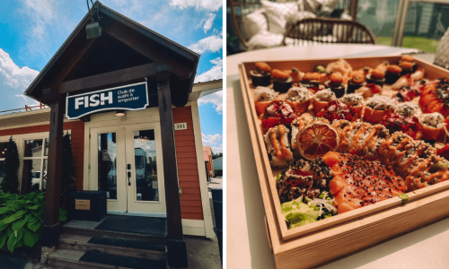 sushis emporter saint-sauveur fish club