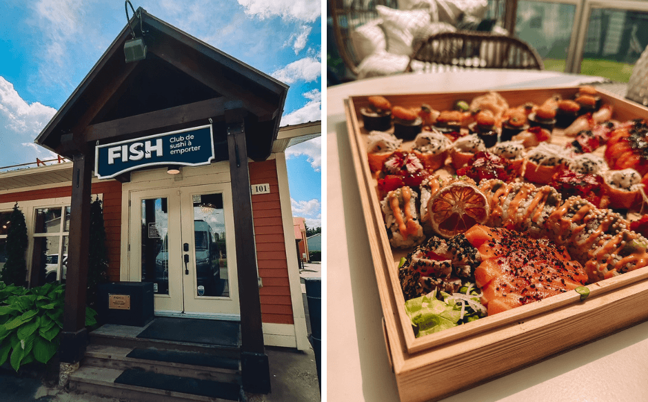 sushis emporter saint-sauveur fish club